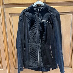 Liverpool Black Quilted Jacket